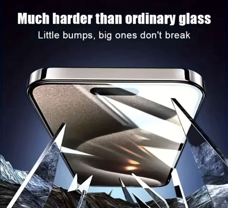 Vidro temperado transparente IPHONE 17 PRO (3pcs)