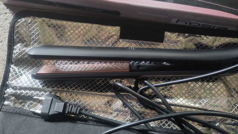 Alisador de cabelo Elsay – Regulável - c/ saco transporte - NOVO