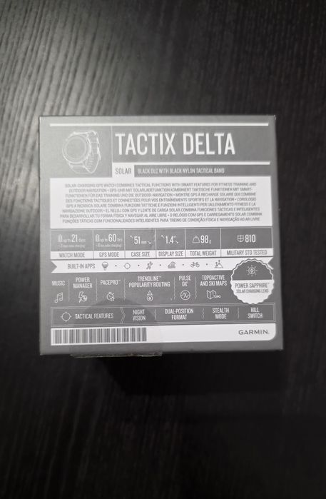 Garmin Tactix Delta - Solar Edition