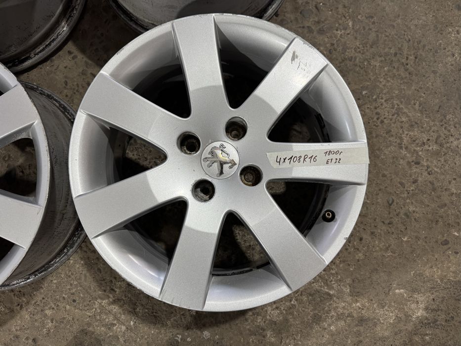 Диски  4/108R16 ЕТ32 7J ЦО65.1 Peugeot Partner Citroen Berlingo C4 Picasso 206 207 3007 5008