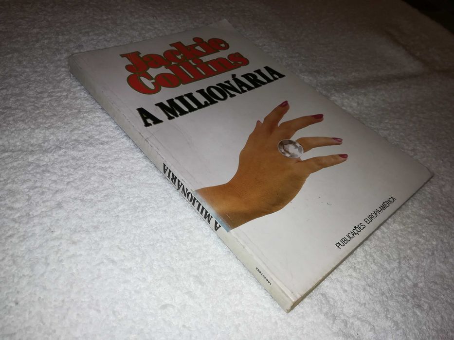a milionária (jackie collins) 1988 livro