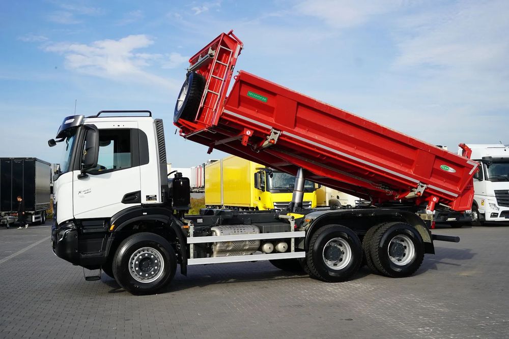 Iveco / X – WAY / 480 / E 6 / WYWROTKA / 6 X 4 / 12 000 KM / HYDROBURTA / JAK NOWY