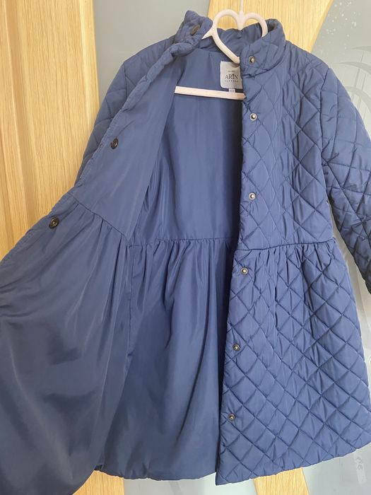 Пальто для дівчинки р.122