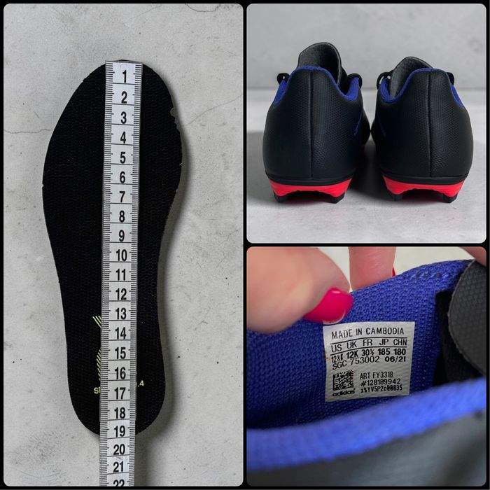 Нові футбольні бутси ADIDAS X SPEEDFLOW.4 FXG 30,5 розмір