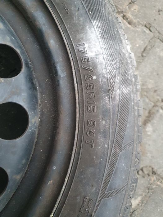 Mini Cooper koła zimowe na felgach stalowych