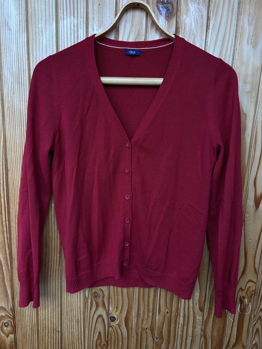 Кардиган вишневий жіночий