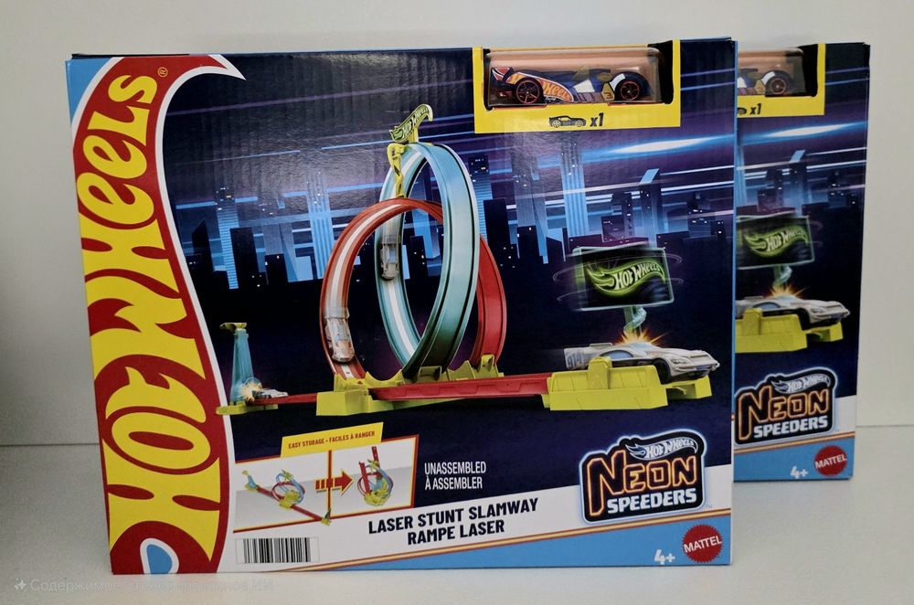 Ігровий набір Hot Wheels Neon  Неон Mattel (15013454)