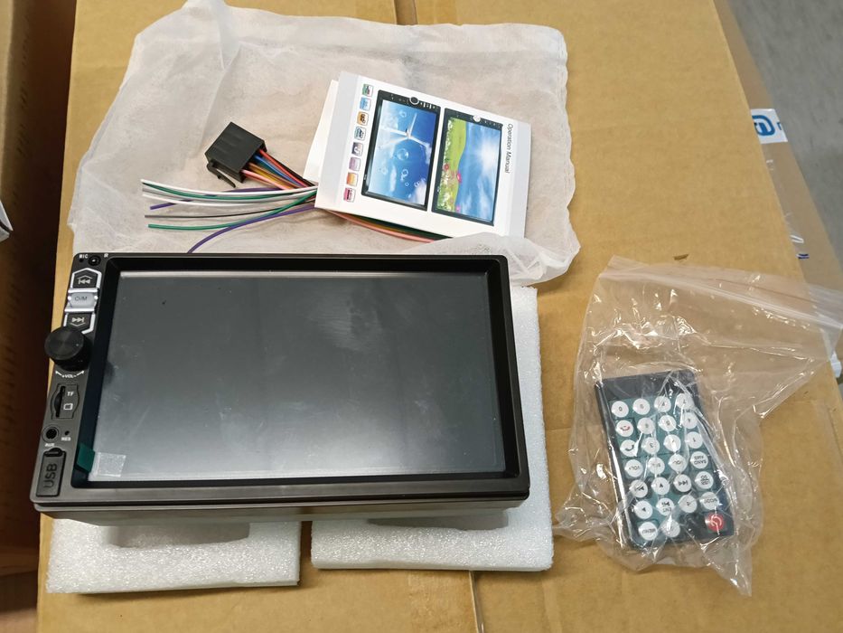 Radio 7 polegadas novo