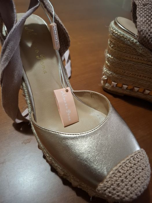 Sapato rosa Alma en Pena 37 novo