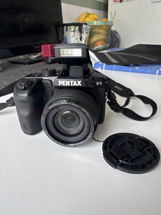 PENTAX X-5 16MP 26X Zoom DSLR Style Digital Bridge Camera BLACK