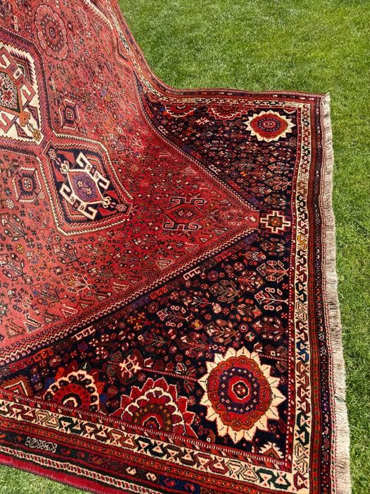 Dywan Perski Kaszmirowy Wełniany Iran Quasghai 345x225 galeria 19 tyś
