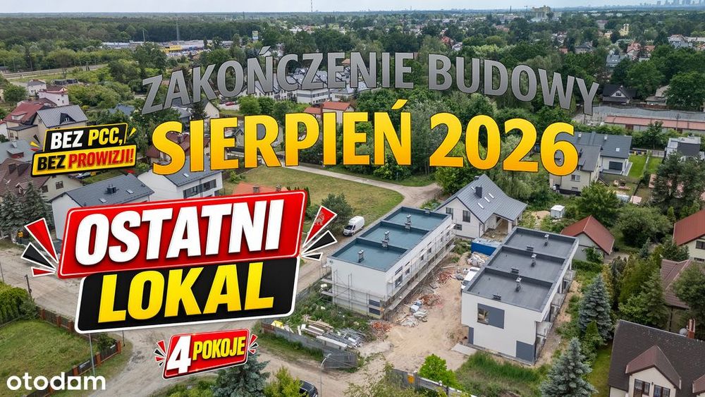 Marki - 3 Pok - ogród 40 m² - 2 x Parking w cenie