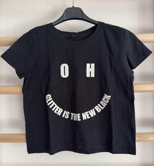 pudełkowy Tshirt Sinsay rozmiar S stan super