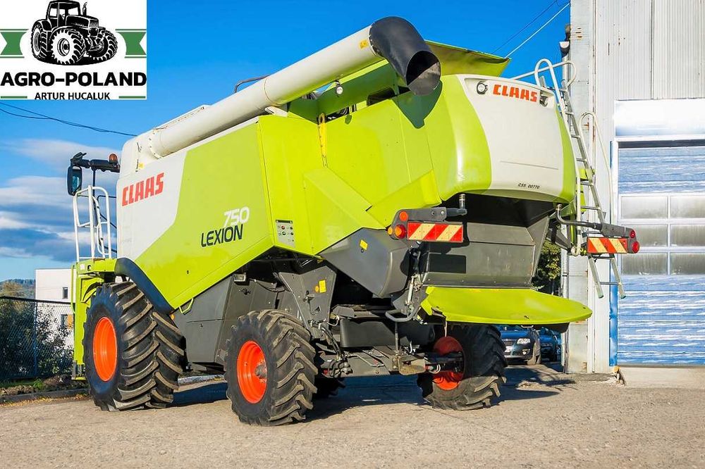 Комбайн CLAAS LEXION 750 - 2012 - 1650 м/г - 7.5 M