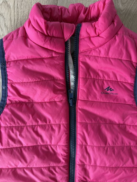 Bezrękawnik ocieplacz dla dziewczynki 116 Decathlon