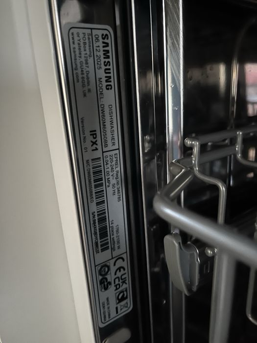 Zmywarka nowa SAMSUNG DW60M6050BB