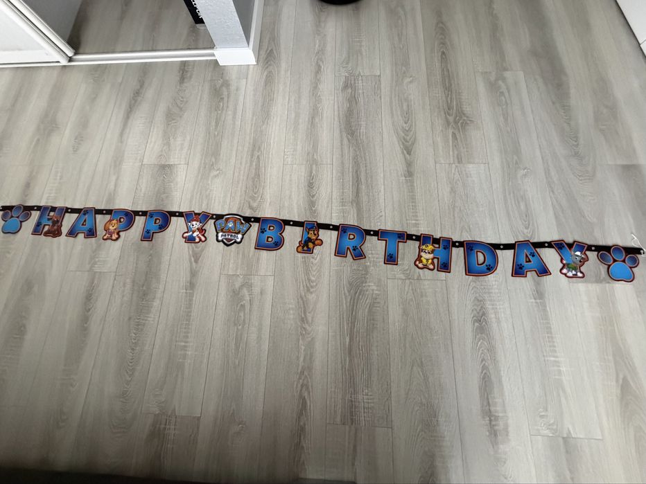 Продам нові фольговані кульки Щенячий патруль і цифри 4