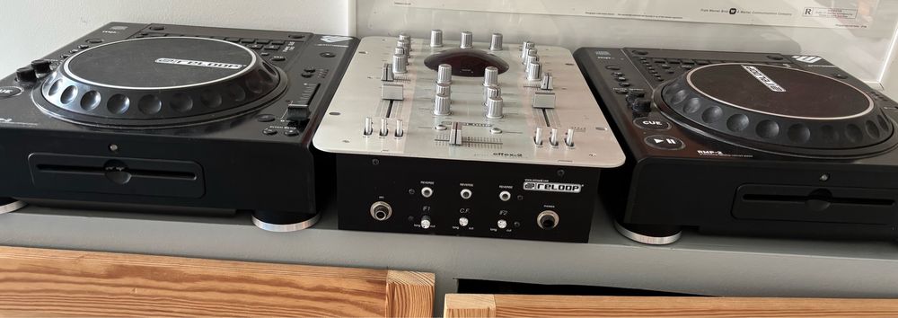 Zestaw reloop 2x rmp-2 plus mikser effex 2