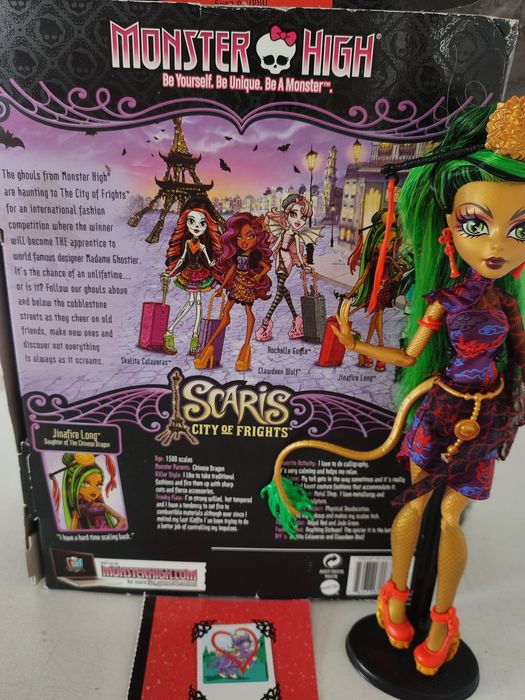 Monster High Jinafire Long scaris basic box