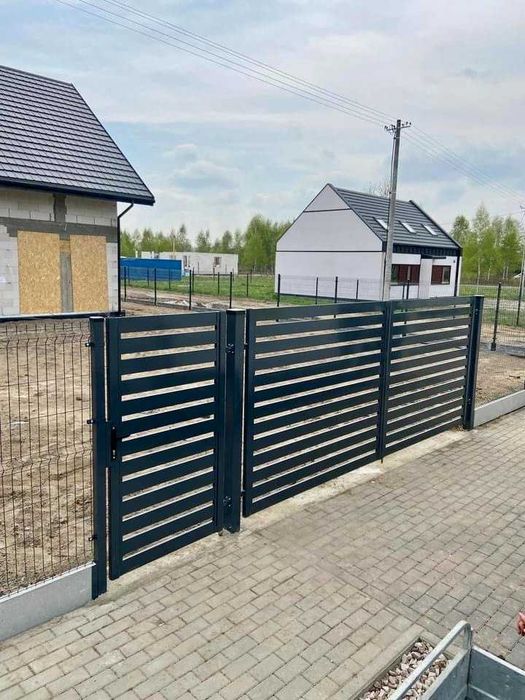 Ogrodzenie Panelowe 3d 123 153 173 Podmurówka Brama Furtka Montaż