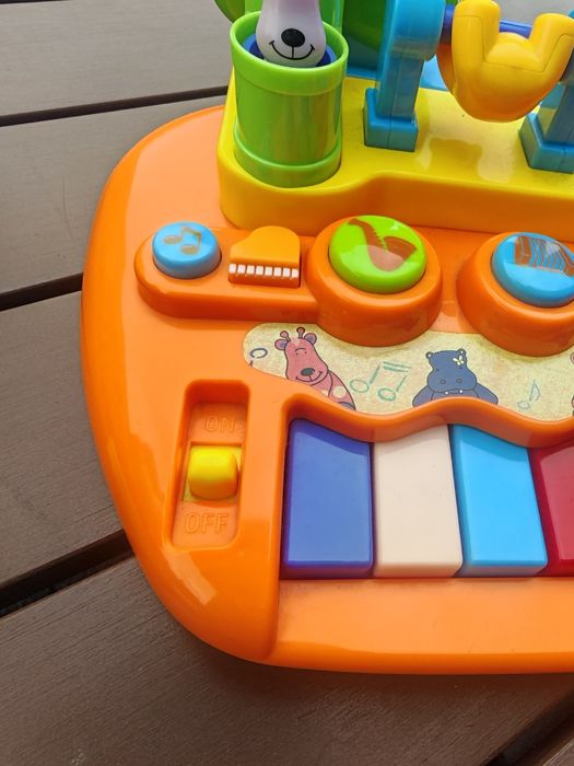 Piano brinquedo criança bebé