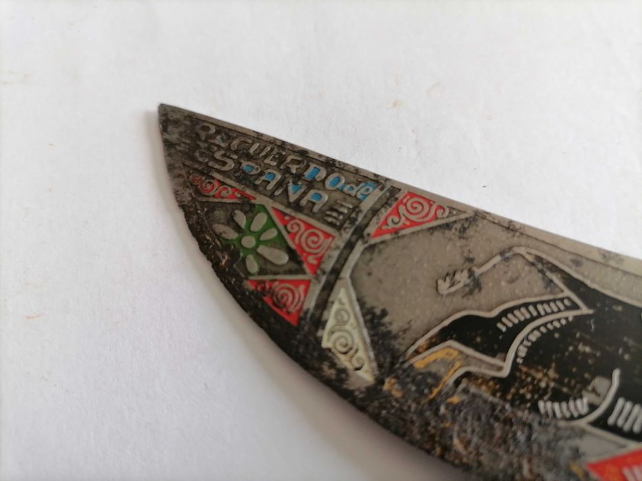 Canivete Coleção Toledo/Albacete? - Cenas Tauromaquia - Cabo Corno