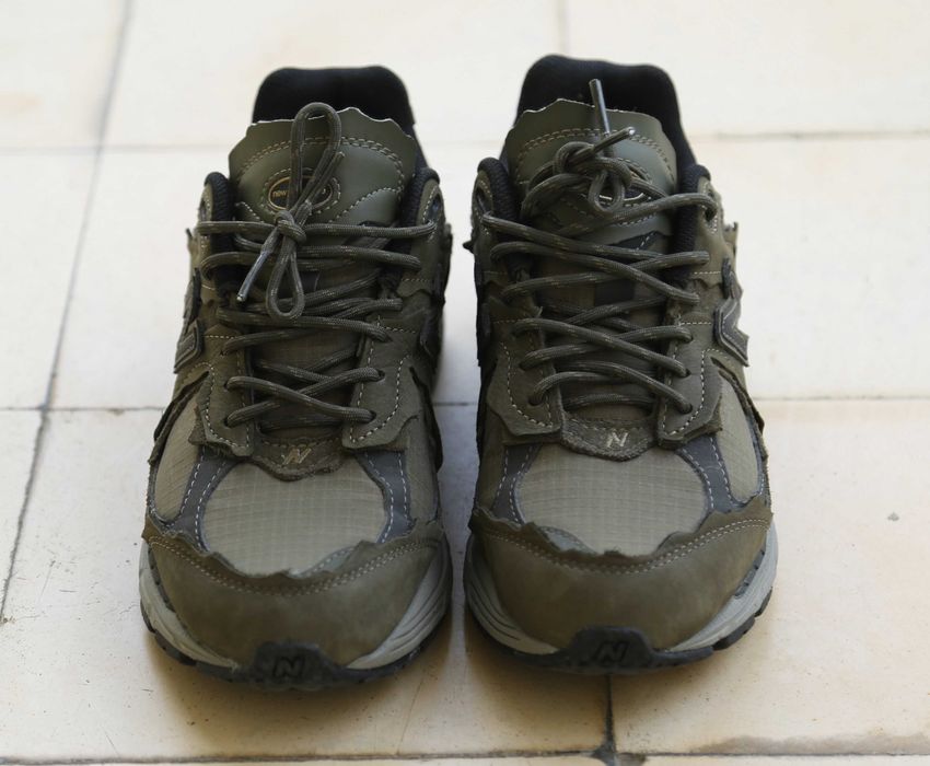 New Balance  2002R "Protection Pack - Dark Moss" sneakers