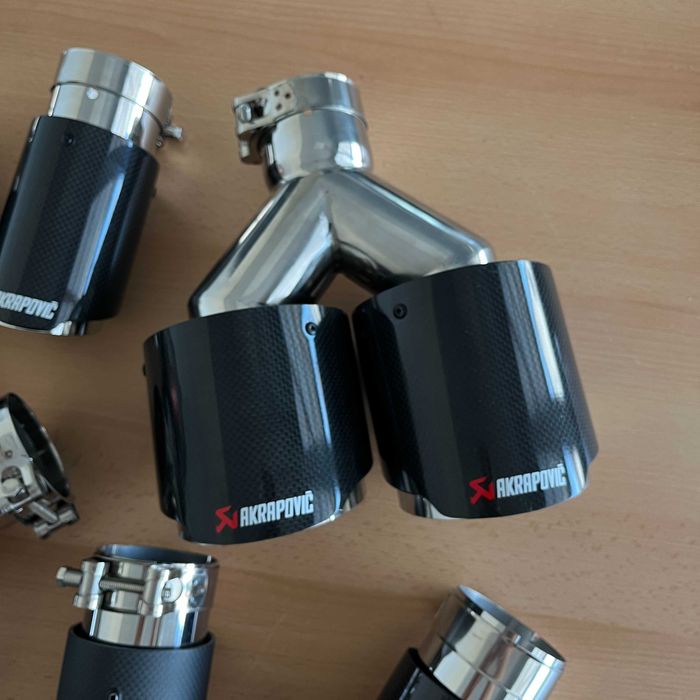 ІДЕАЛЬНИЙ ЗВУК‼️ Насадки на глушник акраповіч, акрапович на машину