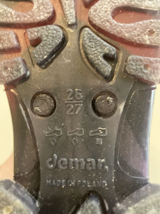 Kalosze Gumowce dla dziecka 27/26 demar