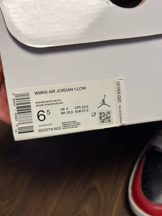 Кросівки/кроссовки Nike Air Jordan 1 Low ОРИГІНАЛ