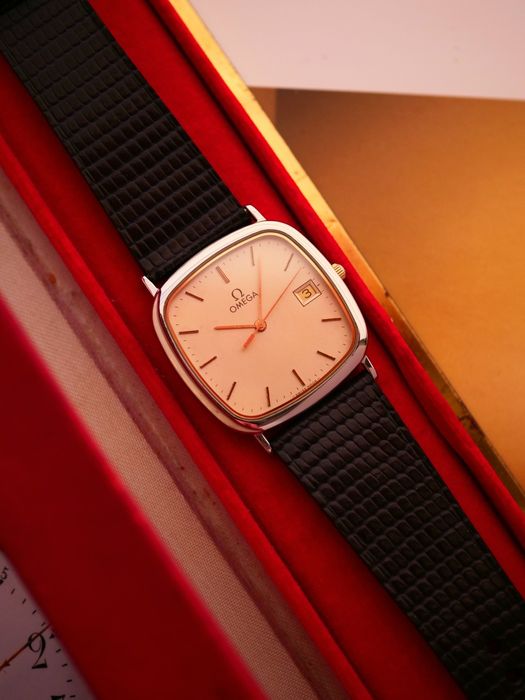 Omega De Ville zegarek unisex quartz 1984r swiss  made zegarek szwajc