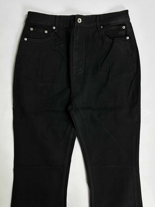 Джинси Rick owens DRKSHDW flared джинсы клеш black skinny cut type M S