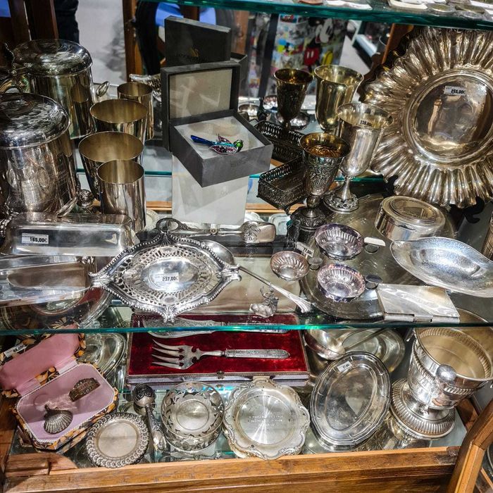 Broche Swarovski “Benua Blue Zircon”– Coleção Paradise(2002)– c/ Caixa