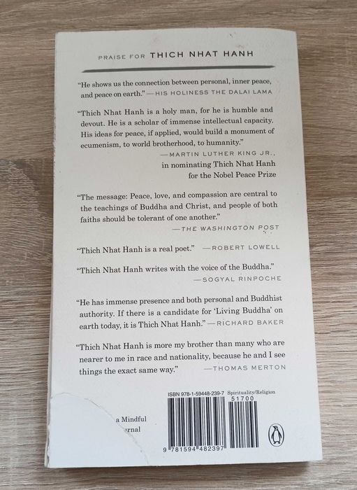 Living Buddha, Living Christ Hanh Thich Nhat buddyzm EN Stan dobry+