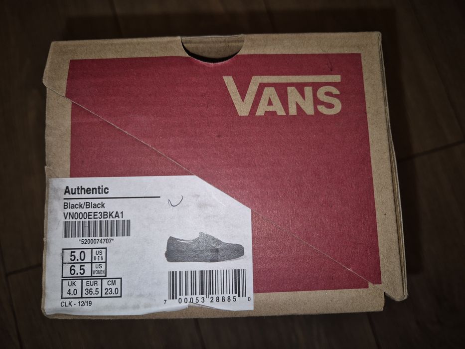 Buty trampki damskie młodzieżowe Vans rozm. 36.5