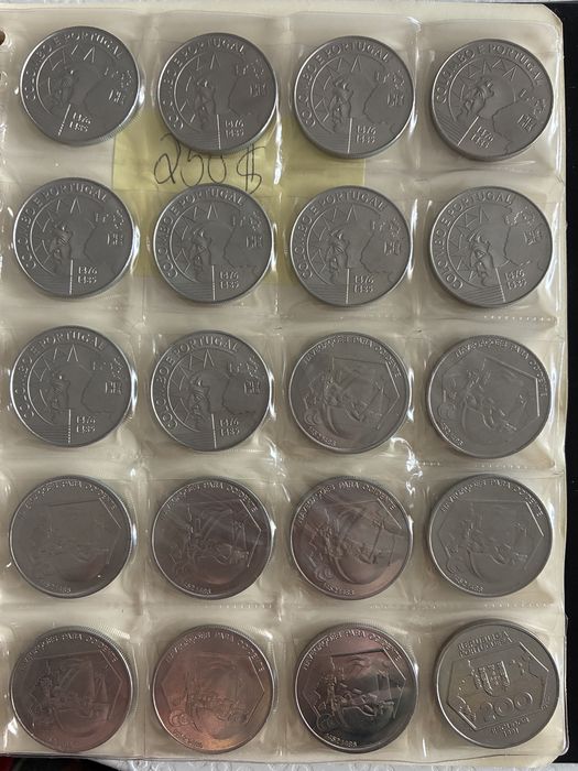 Coleção Moedas 200 Escudos 1991/97