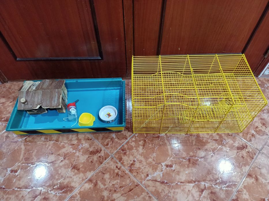Gaiola para hamsters ou ratos  outros ruisores casa quarto apartamento vivenda carro cozinha escritório gabinete.