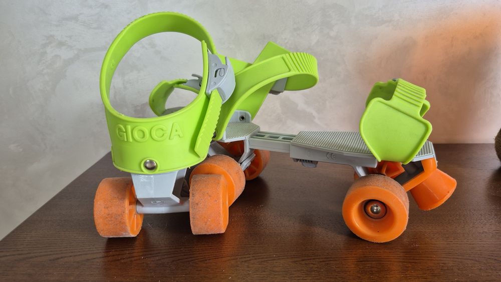 Ролики на обувь детские gloca
