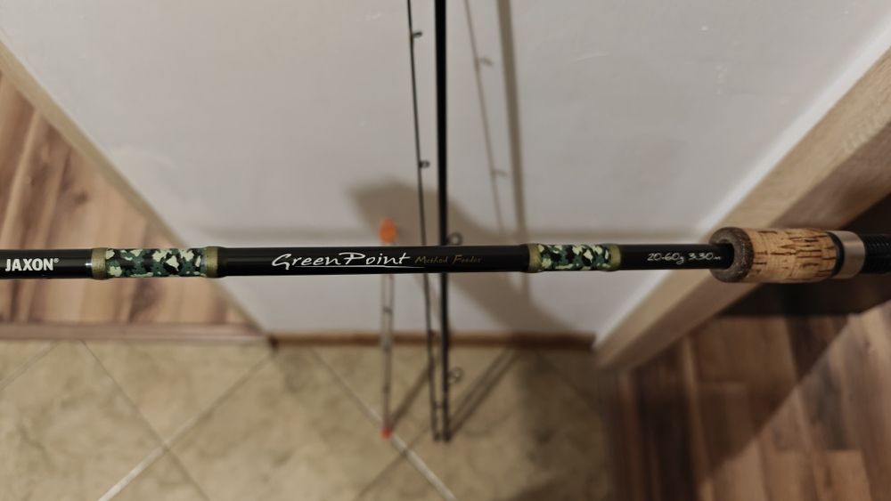 Jaxon Green Point Method Feeder 3.30m, 20-60g