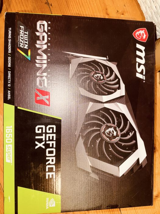 Karta graficzna nvidia gtx 1650 super gaming x twin frozr 7