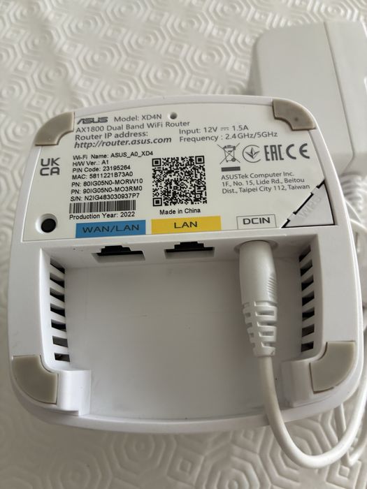 ASUS ZenWiFi AX Mini XD4N AX1800 – Wi-Fi 6 Mesh