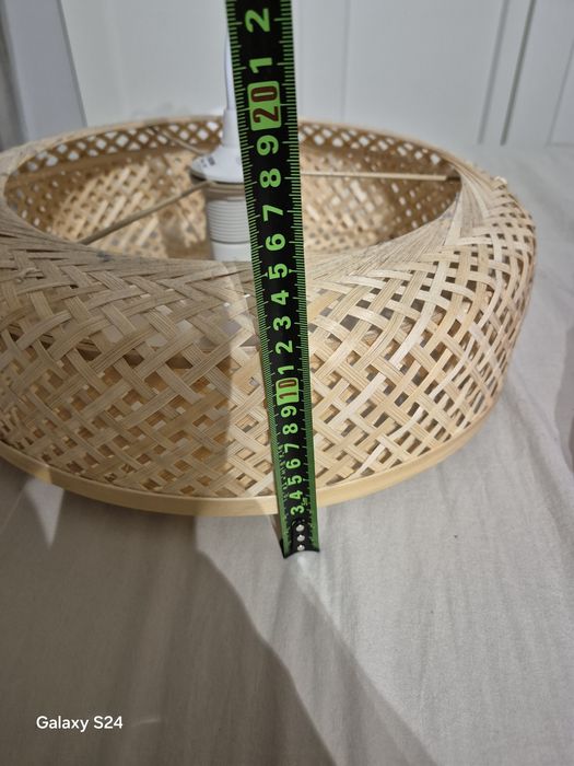 Lampa wisząca pojedyncza boho