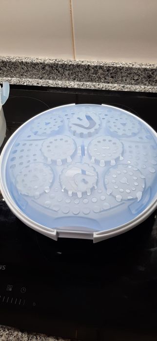 Esterilizador a vapor para microondas, da Philips Avent