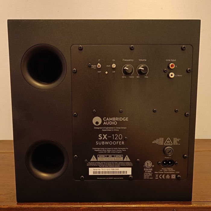 Subwoofer Cambridge SX-120