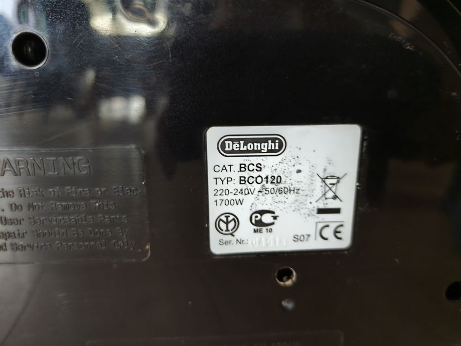 Ekspres ciśnieniowy przelewowy Delonghi