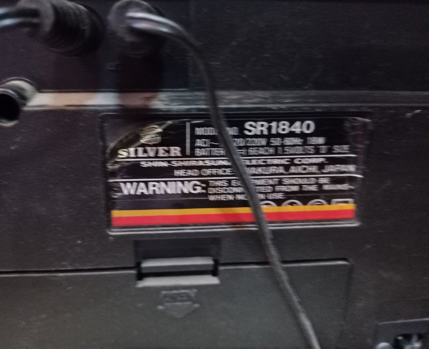 Набір запчастин SILVER SR1840 sanyo national crown victor