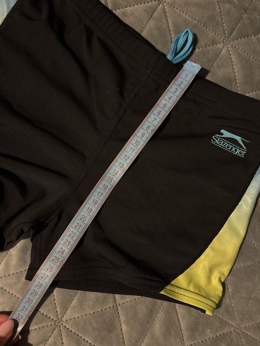 Slazenger плавки підліткові S жовто-блакитні для басейну