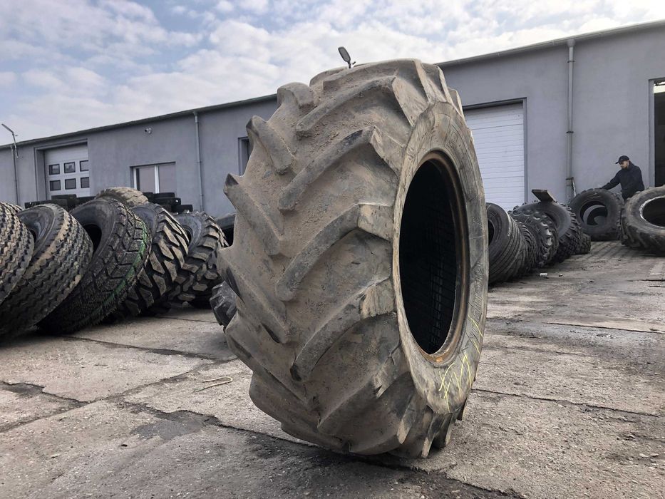 Opona Używana 17.5LR24 Michelin XM27 Radal 80% Bieżnika 460/70-24