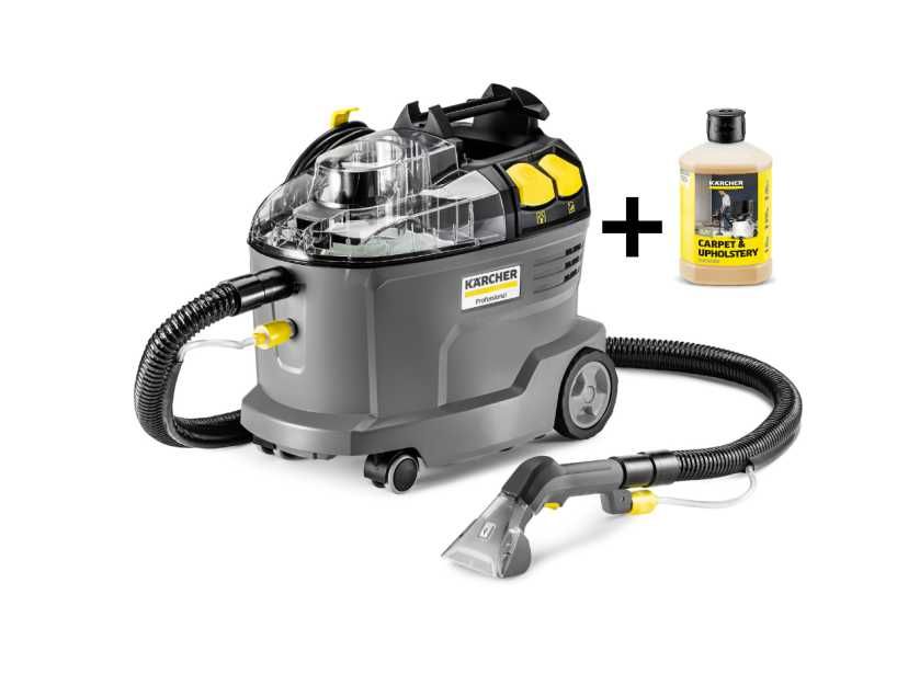 Миючий пилосос Karcher puzzi 8/1 +хімія. Моющий пылесос для химчистки кершер