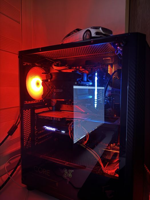 Продам ігровий компʼютер.RTX3050,Intel core I710700F+девайси